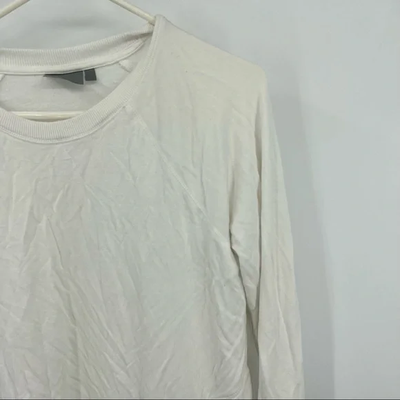 Athleta Modal White Long Sleeve Small - Picture 2 of 9